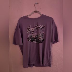 Purple Florida beach T-shirt